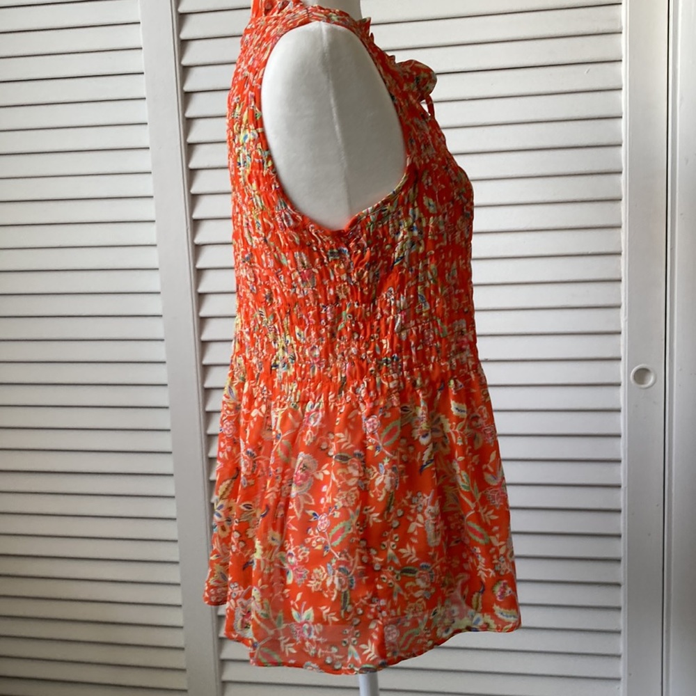 Cynthia Rowley Ruched Top - Picture 2 of 5